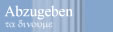 Abzugeben